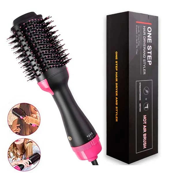 One Step Hair Dryer 4-in-1 multi-talented uses - blow dryer hair styler volumizer straightener