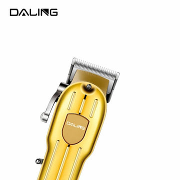 Daling DL-1538 Gold Hair Clipper full set with accessories