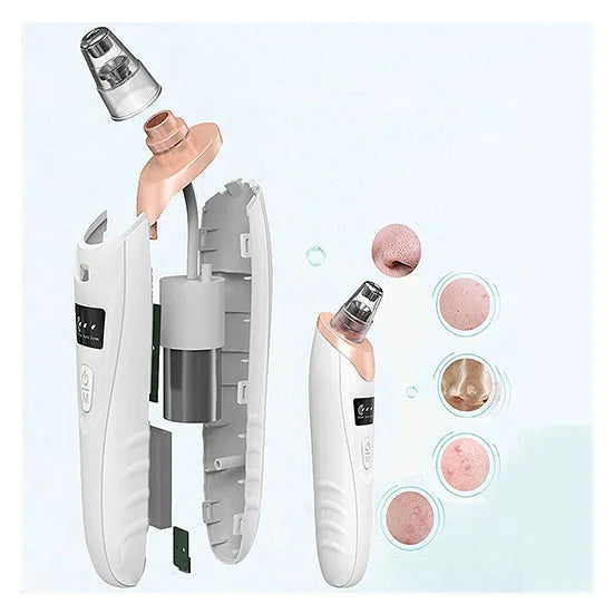 Electric Blackhead Remover internal structure and suction head types