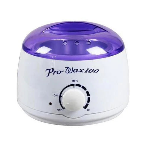 Pro-Wax 100 Professional Wax Heater Machine 100W purple lid front view