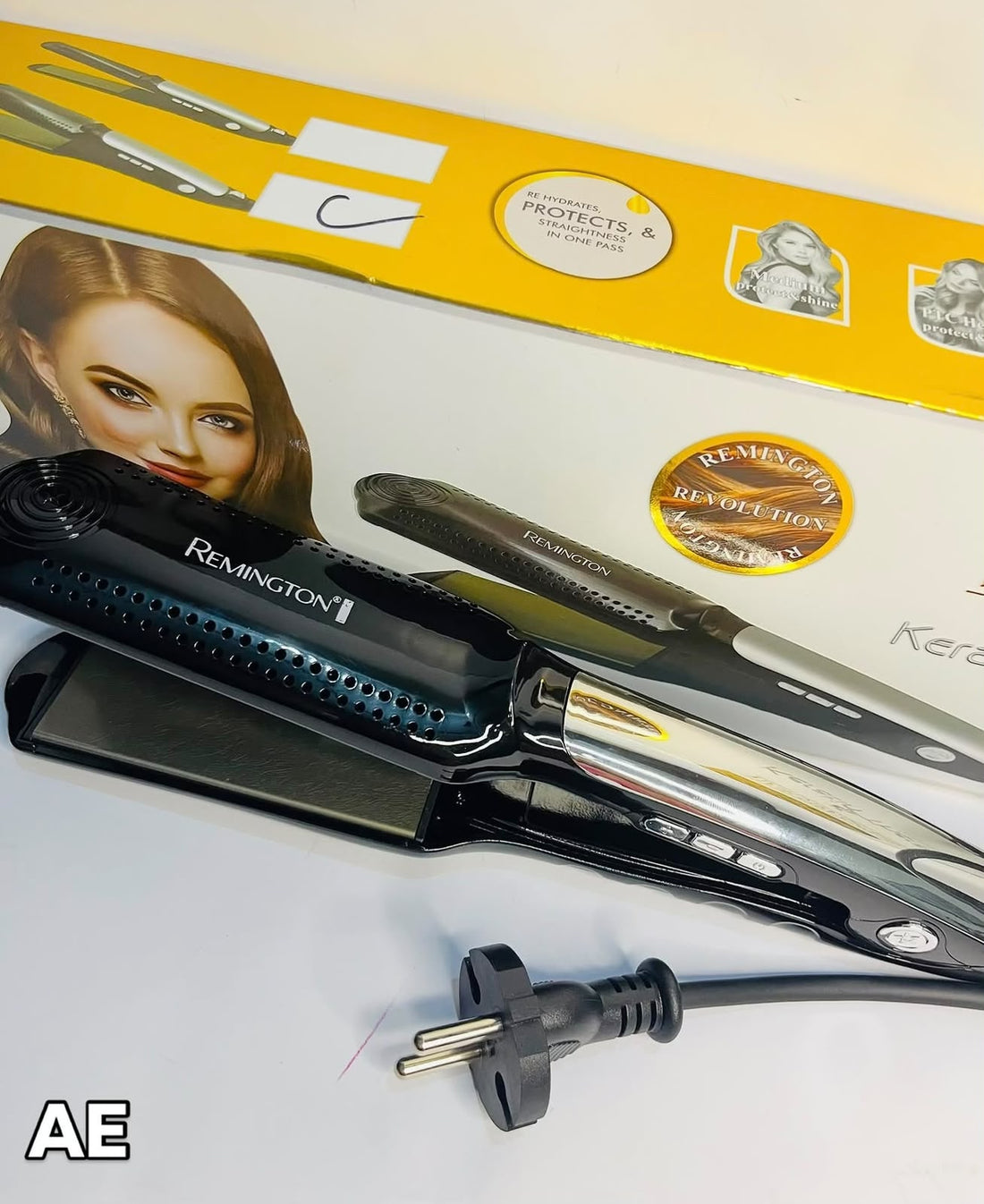 Remington Keratin Hair Straightener RM-666 S LCD | 950°F Professional