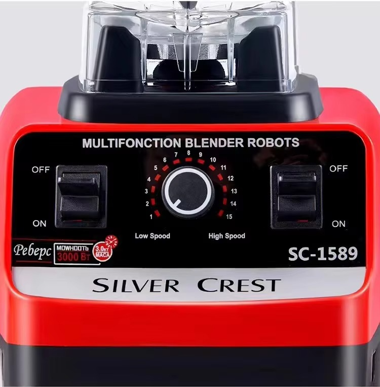 Silver Crest SC-1589 control panel 15 speed settings